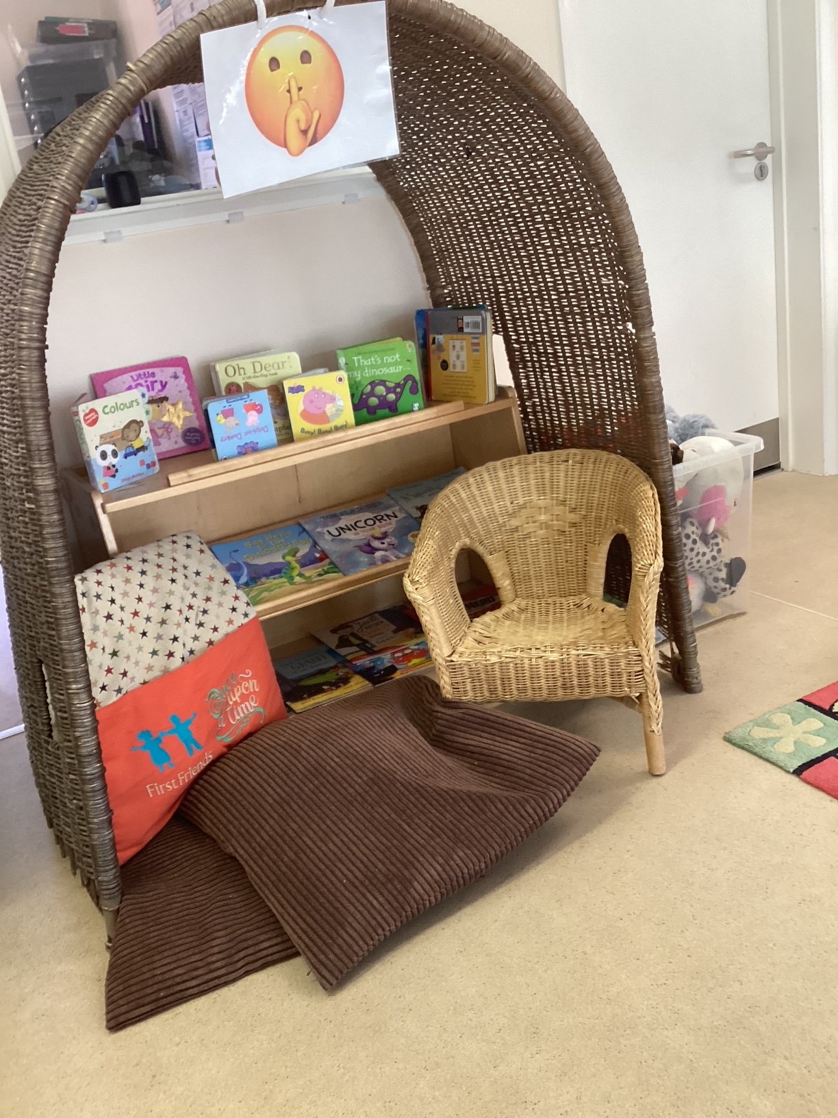 Children learning and playing at First Friends Preschool